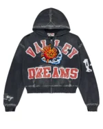 Vale Forever Sunny Zip Up Hoodie Black