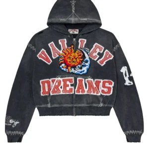 Vale Forever Sunny Zip Up Hoodie Black