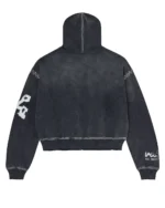 Vale Forever Sunny Zip Up Hoodie Black back
