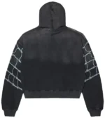 Vale Widow Graphic Zip Hoodie – Black back