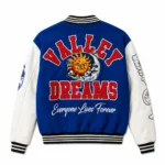Valley Dreams Alumni Blue Varsity Jacket back