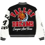 Valley Dreams Alumni Varsity Black Jacket back