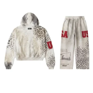 Valley Dreams Cheetah Sweatsuit back