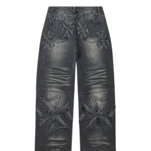 Valley Dreams Croxxx Denim Black Jeans back
