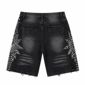 Valley Dreams Siren Studded Jorts back