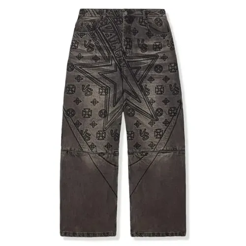 Valley Dreams Spade Rinse Black Denim Jeans Valley Dreams Spade Rinse Black Denim Jeans