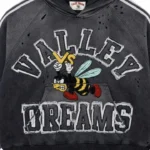 valley dreams hoodie close up