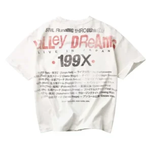 white vale shirt​ back